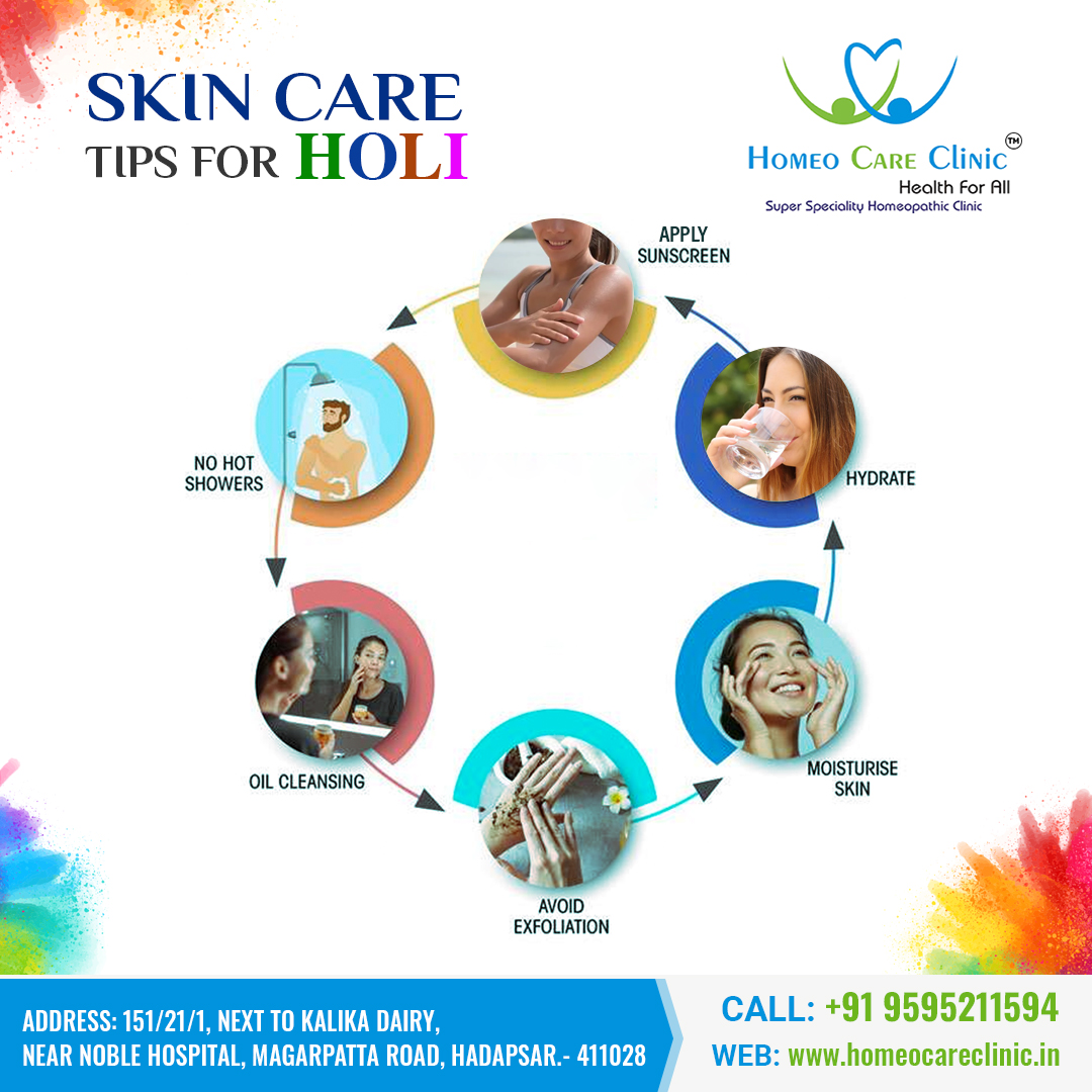 Protect Your Skin & Hair From Holi Colours