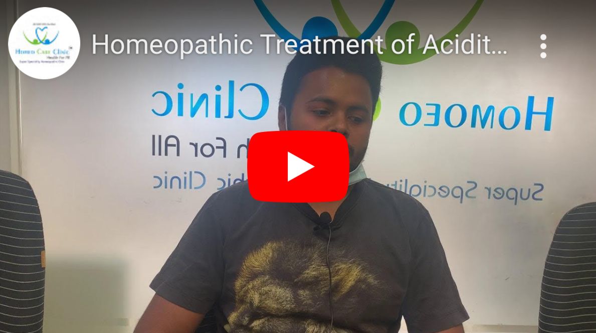 Homeopathy treatment for acidity and GERD relief