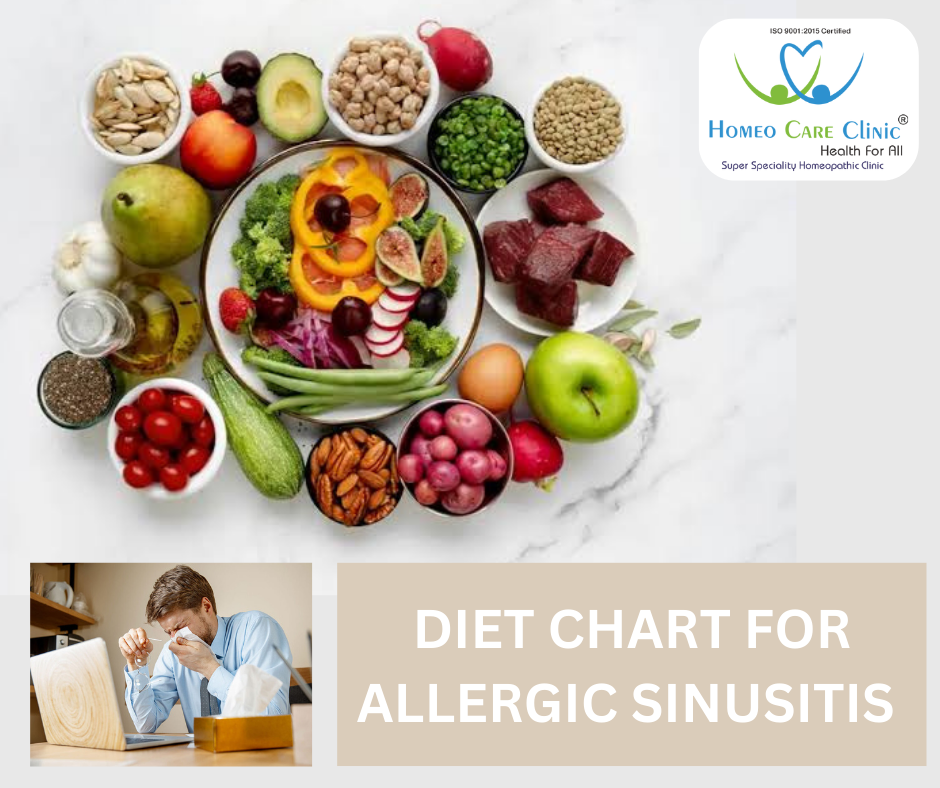 diet chart for allergic sinusitis