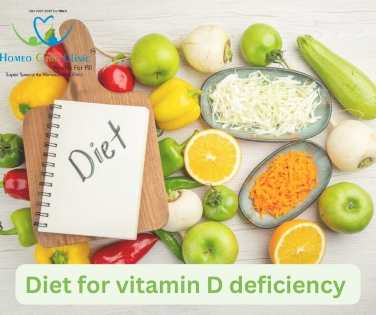 Diet for vitamin D deficiency