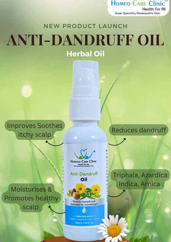 anti dandruff oil with natural ingredient