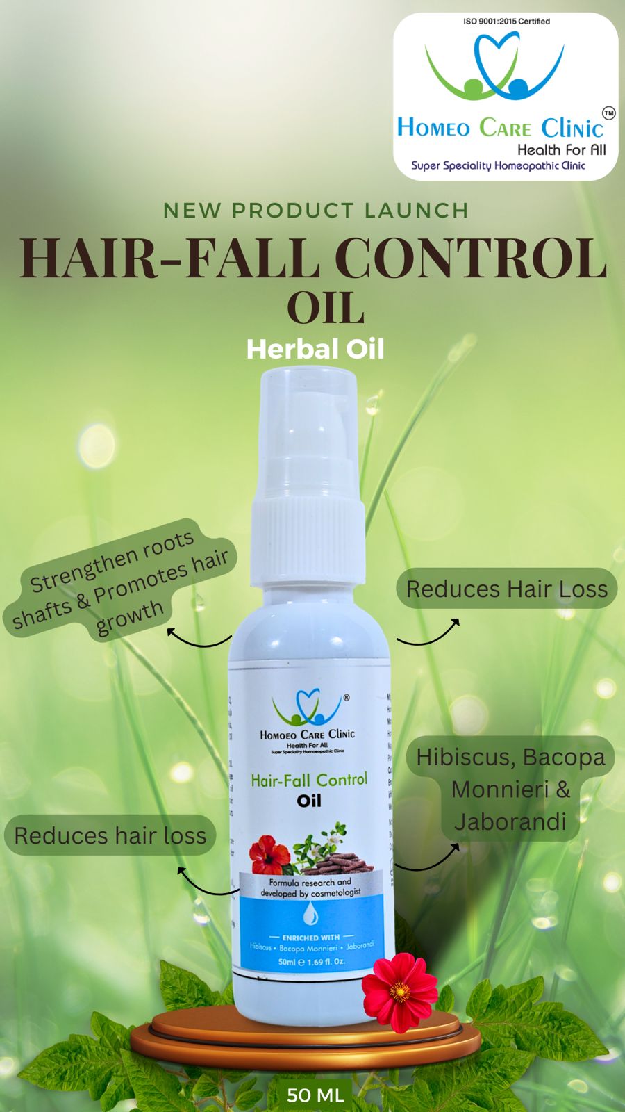 hair fall control oil at home