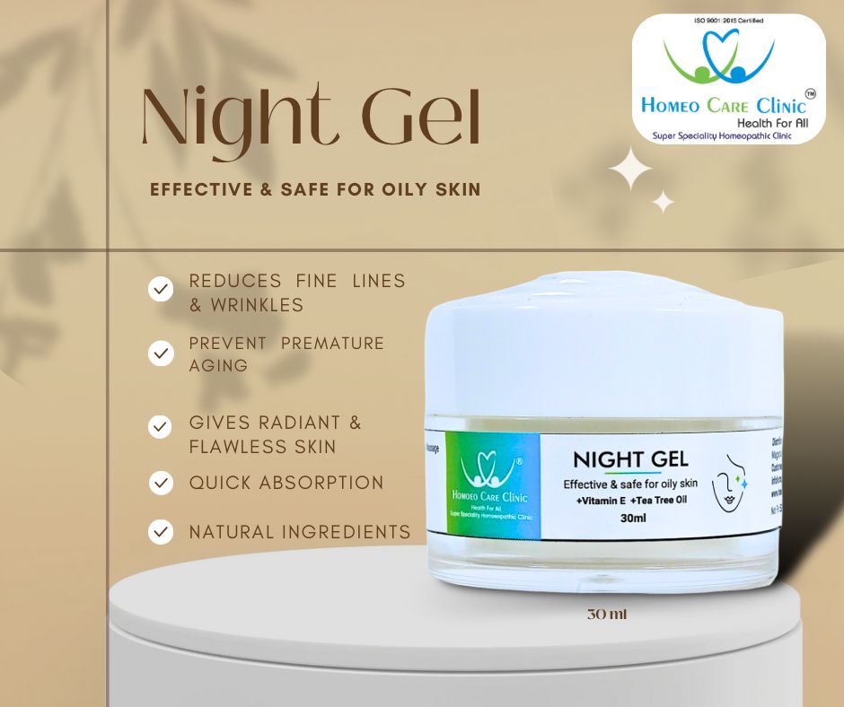 Night Gel for Dry Skin