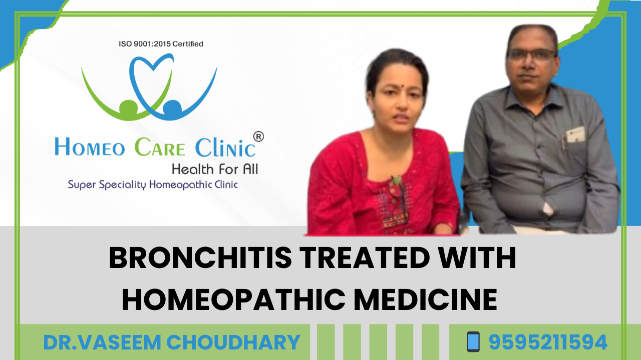 Homeopathy treatment for bronchitis relief