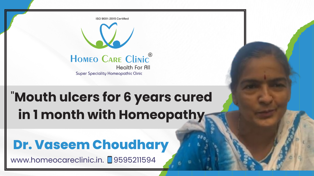 Homeopathy treatment for oral lichen planus recovery