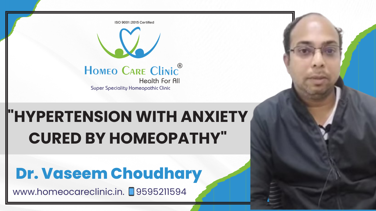 Hypertension Anxiety homeopathy