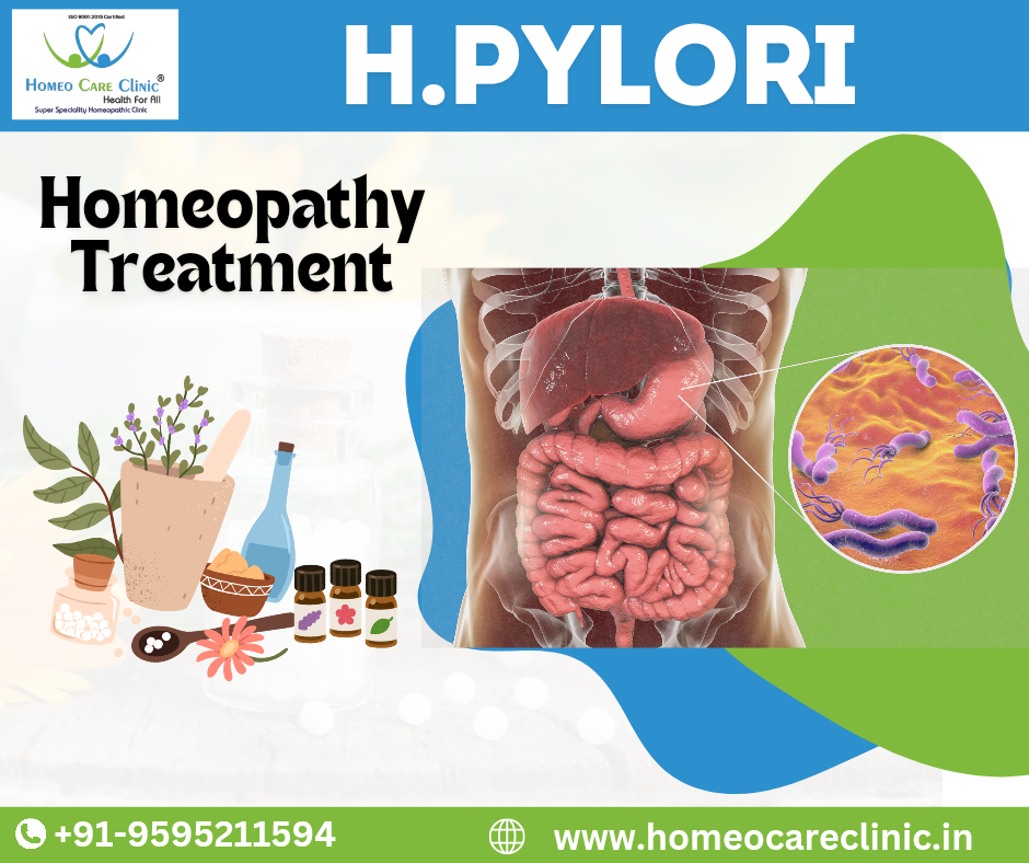 Homeopathic treatment for H. pylori infection