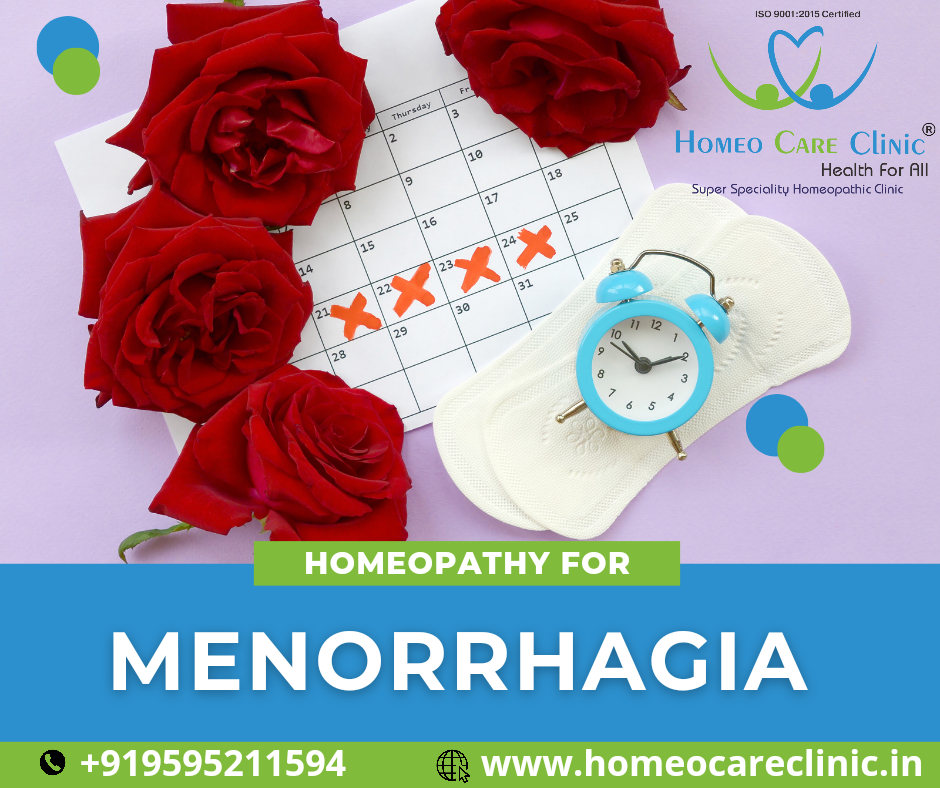 Homeopathy remedies for managing menorrhagia