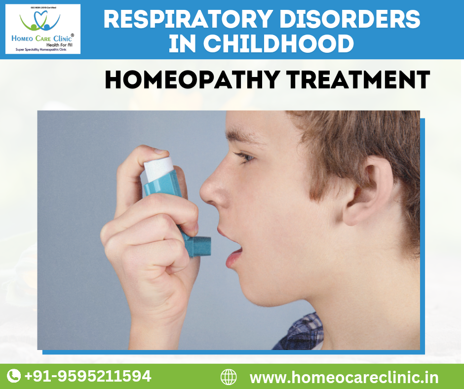 homeopathic care for childhood respiratory disorders