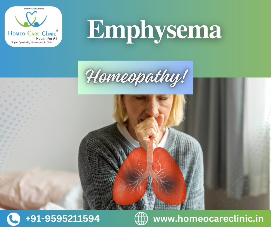 Emphysema treatment through homeopathy and lifestyle changes