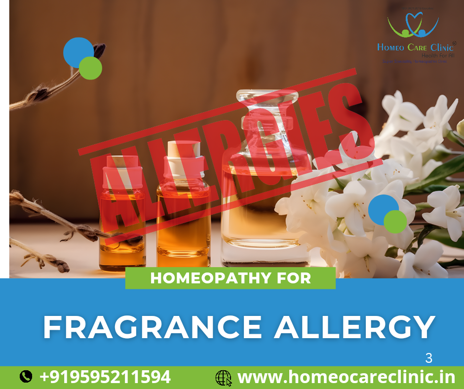 Homeopathic remedies for fragrance allergy symptoms, natural treatment.