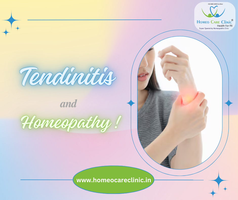 Homeopathic treatment for tendinitis