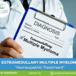 Extramedullary Multiple Myeloma affecting tissue outside the bone marrow.