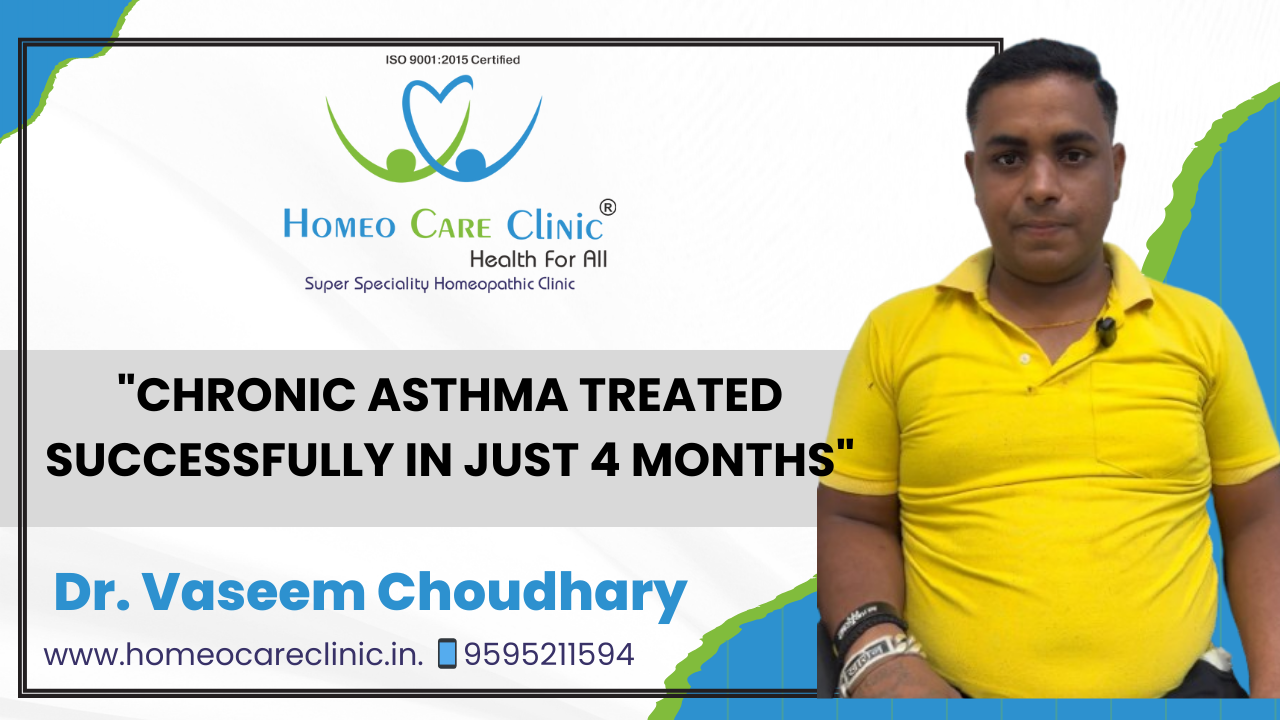 Success Stories: Homeopathy for Chronic Asthma treated