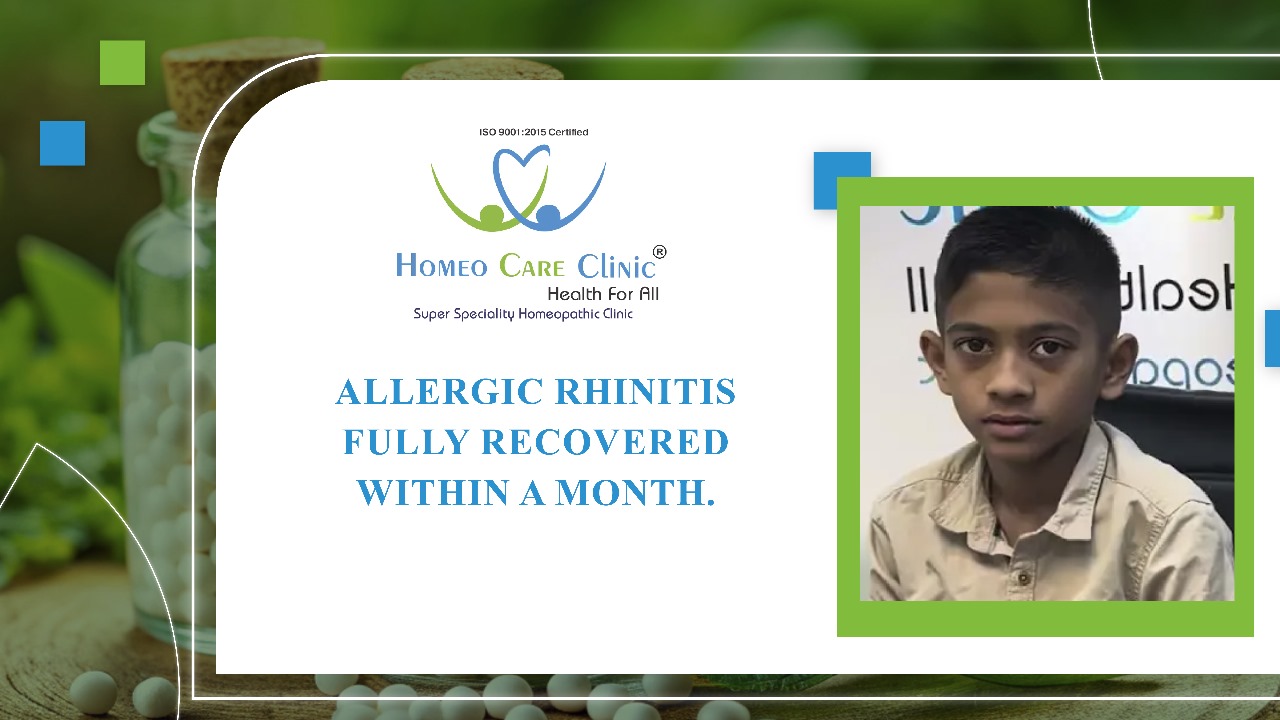 Allergic Rhinitis Homeopathy