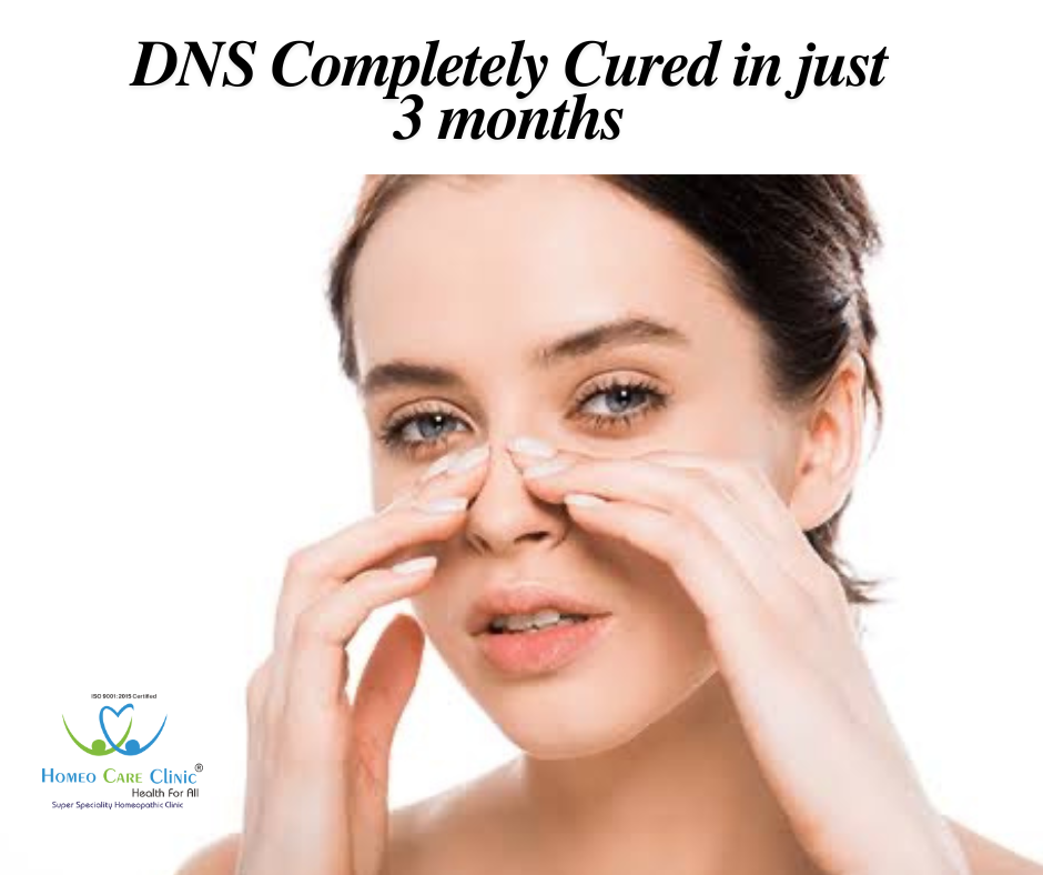 Real-life success story of DNS cure with homeopathy