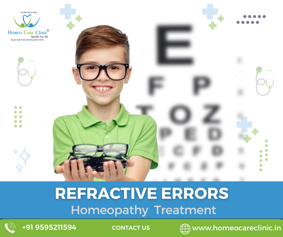 Homeopathic remedies for refractive errors